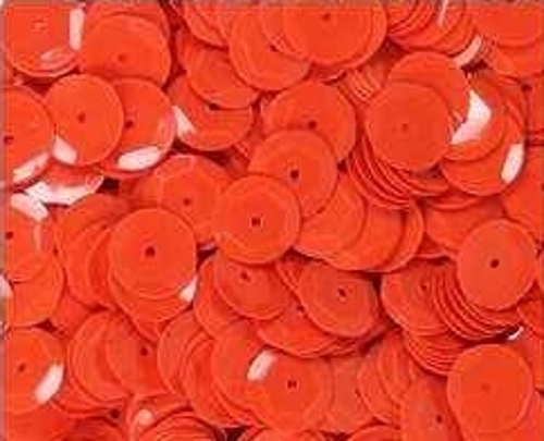 

Cekiny łamane ozdobne 8mm 12g 856 pomarańczowy mat