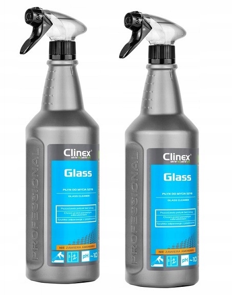 CLINEX GLASS PŁYN DO MYCIA SZYB LUSTER 1L