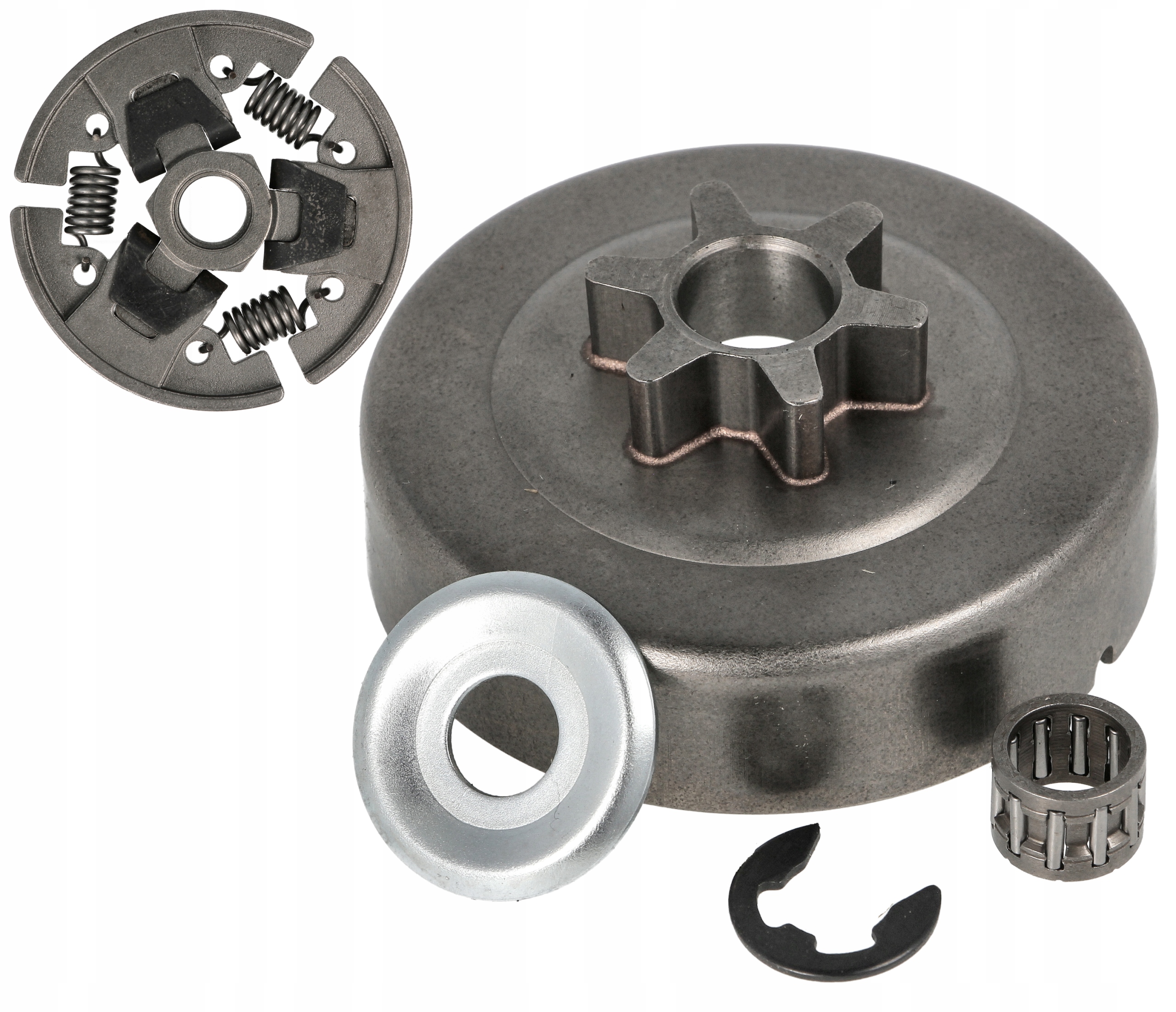 BĘBEN SPRZĘGŁA + SPRZĘGŁO DO STIHL MS170 MS180 MS230 250 ZĘBATKA STAŁA 3/8