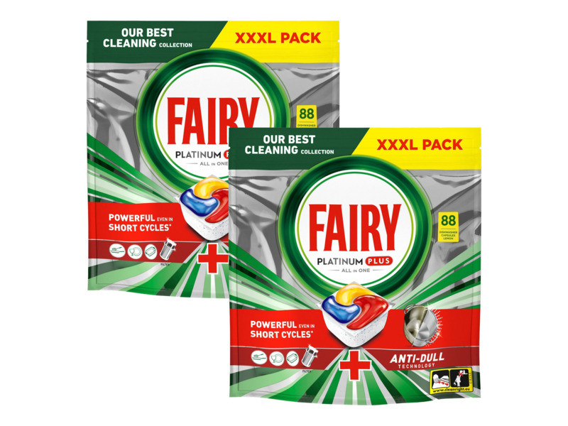 Fairy Platinum Plus All in One kapsułki Tabletki do zmywarki 176 sztuk