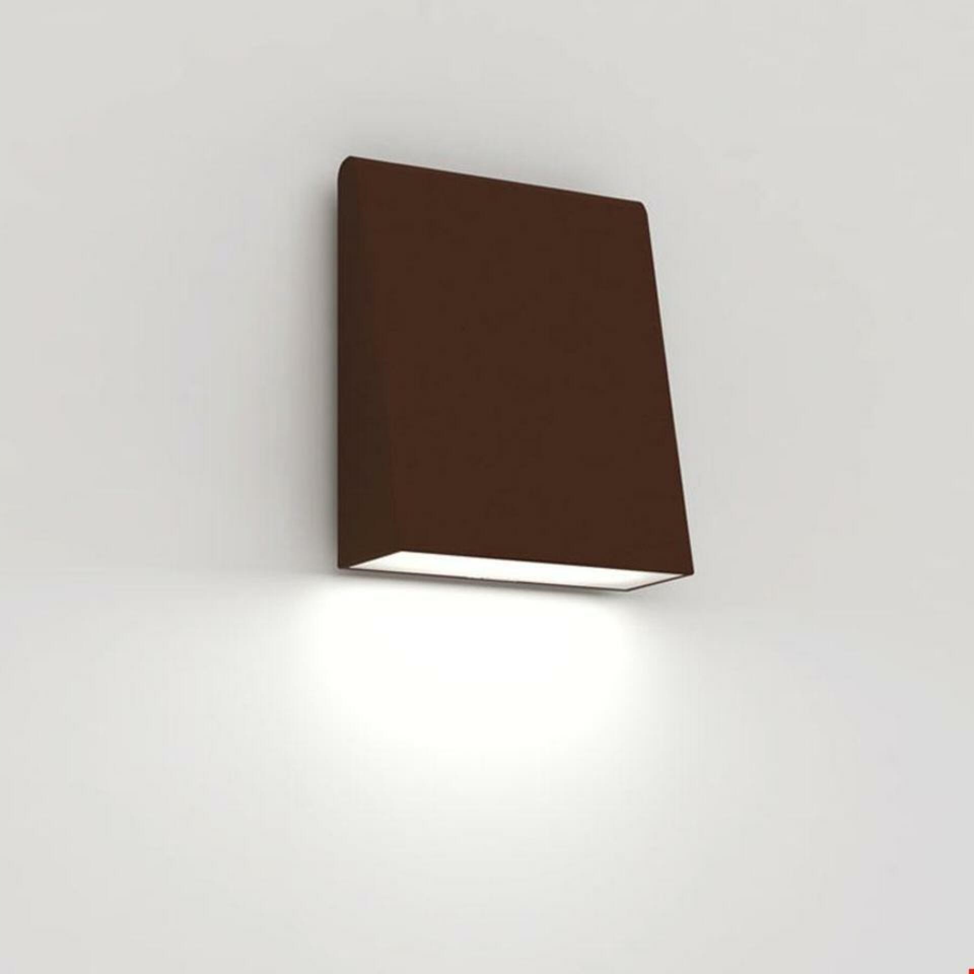 Artemide Cuneo nástenné/stojacie svietidlo hrdza IP65 Led 17W 595lm 3000K