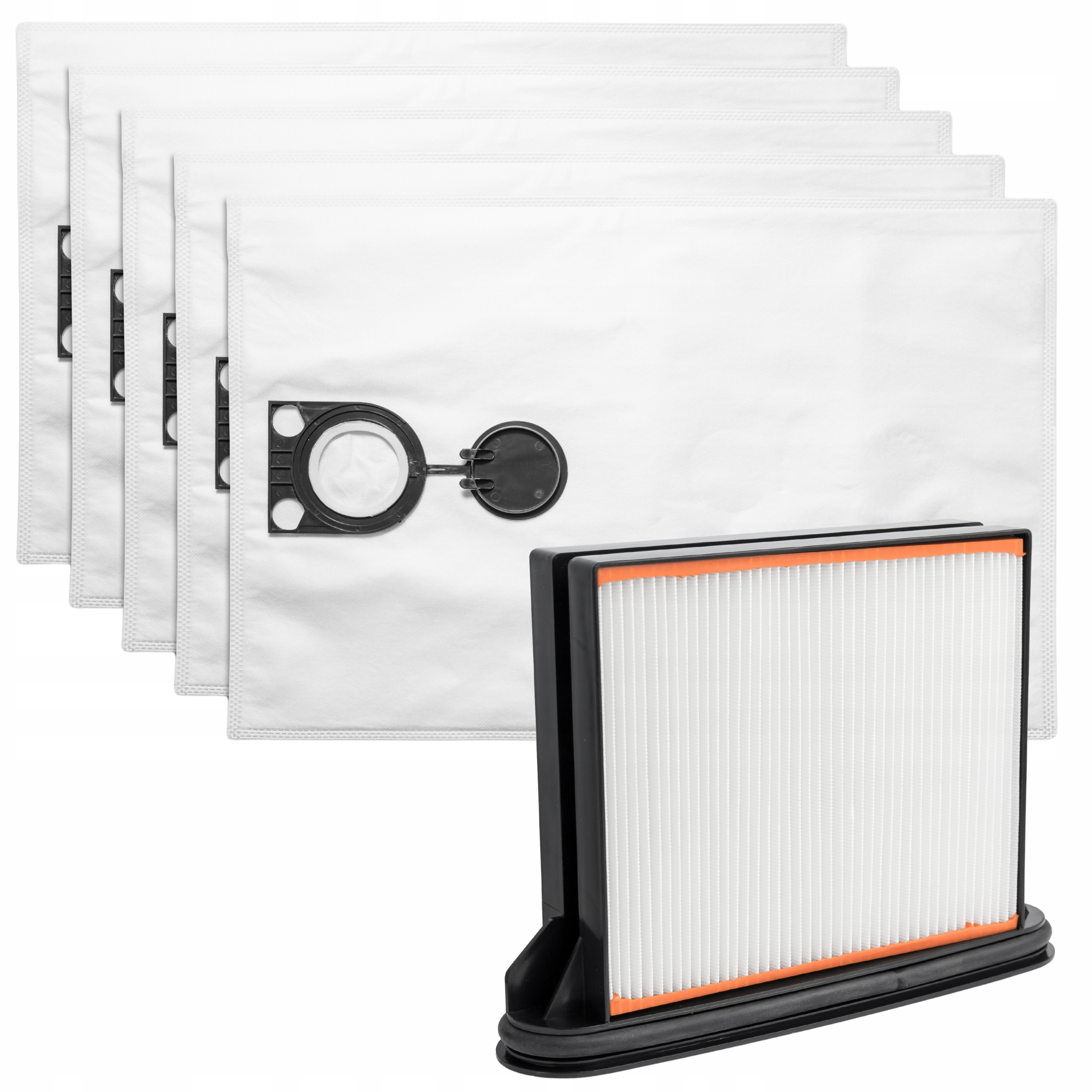 Worki do odkurzacza Starmix Bosch Metabo Aeg zestaw 5 szt 1 filtr