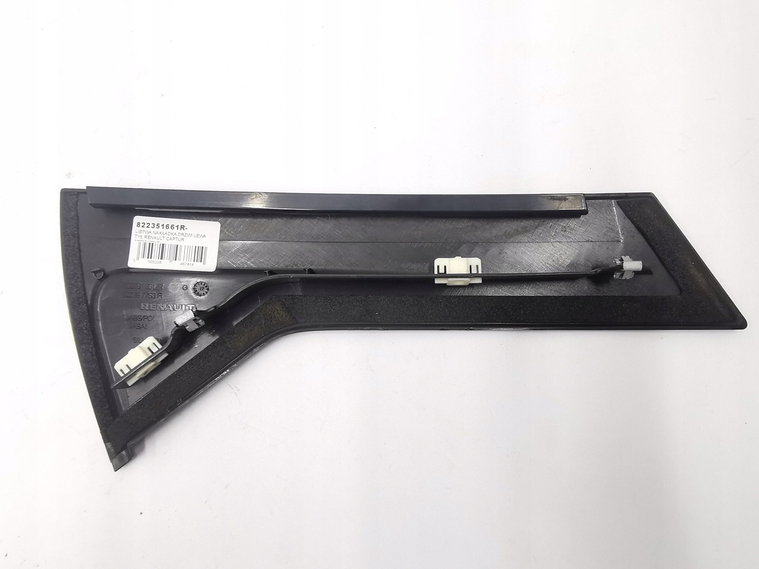 moulding cap door left rear part RENAULT CAPTUR 822351661R