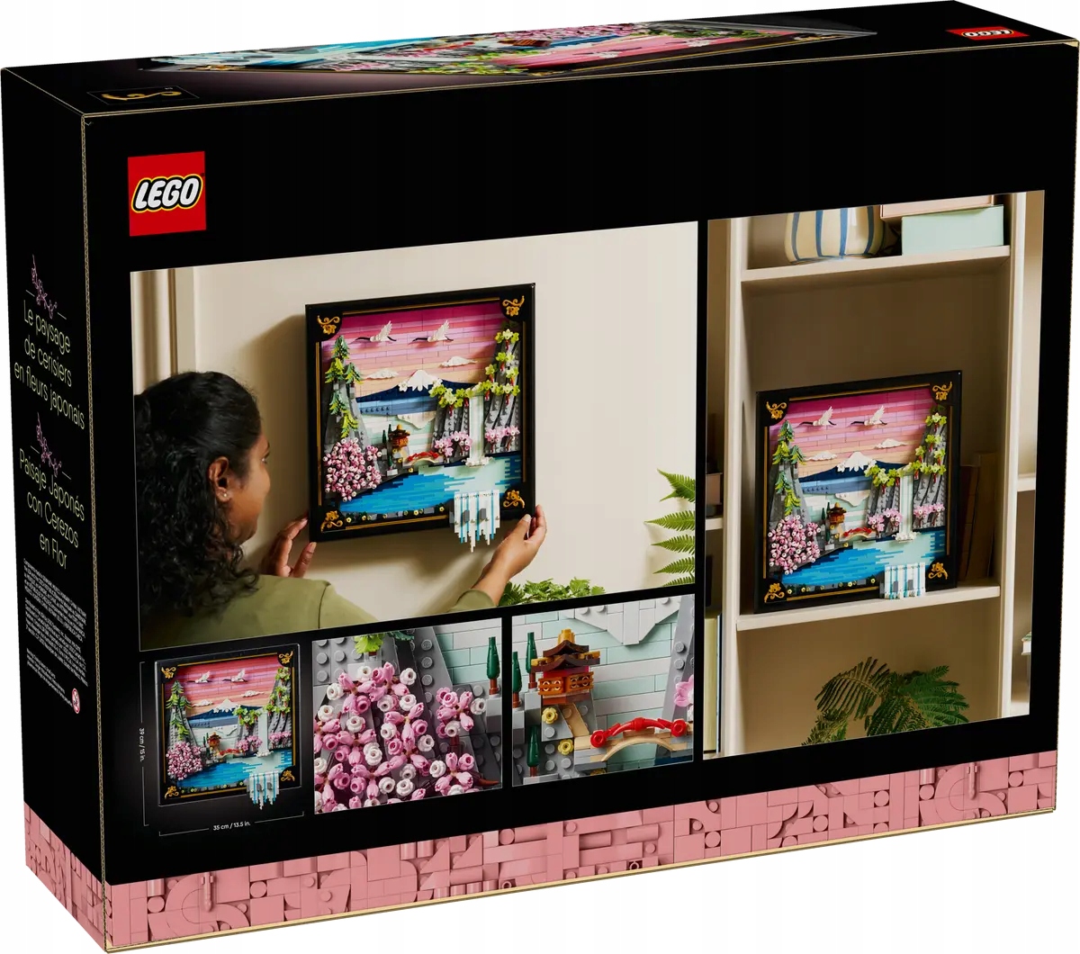 31218 Lego Art Japonská krajina s kvetoucí třešní