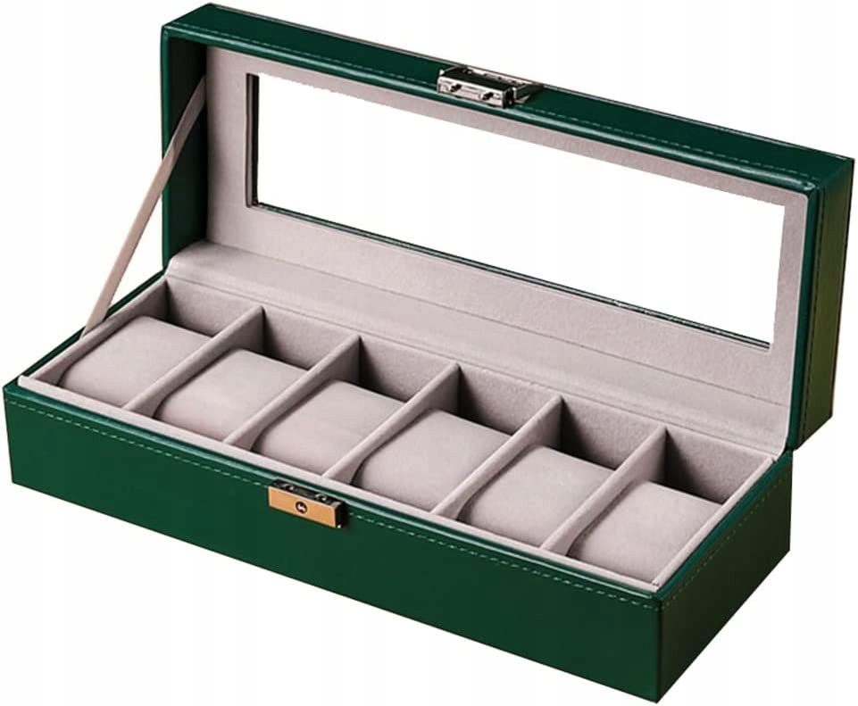 

Pudełko Etui Organizer Szkatułka Na Zegarki 6 G2