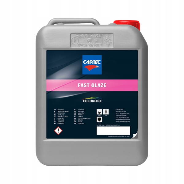 Cartec Fast Glaze 5L – leštiaci automobilový vosk