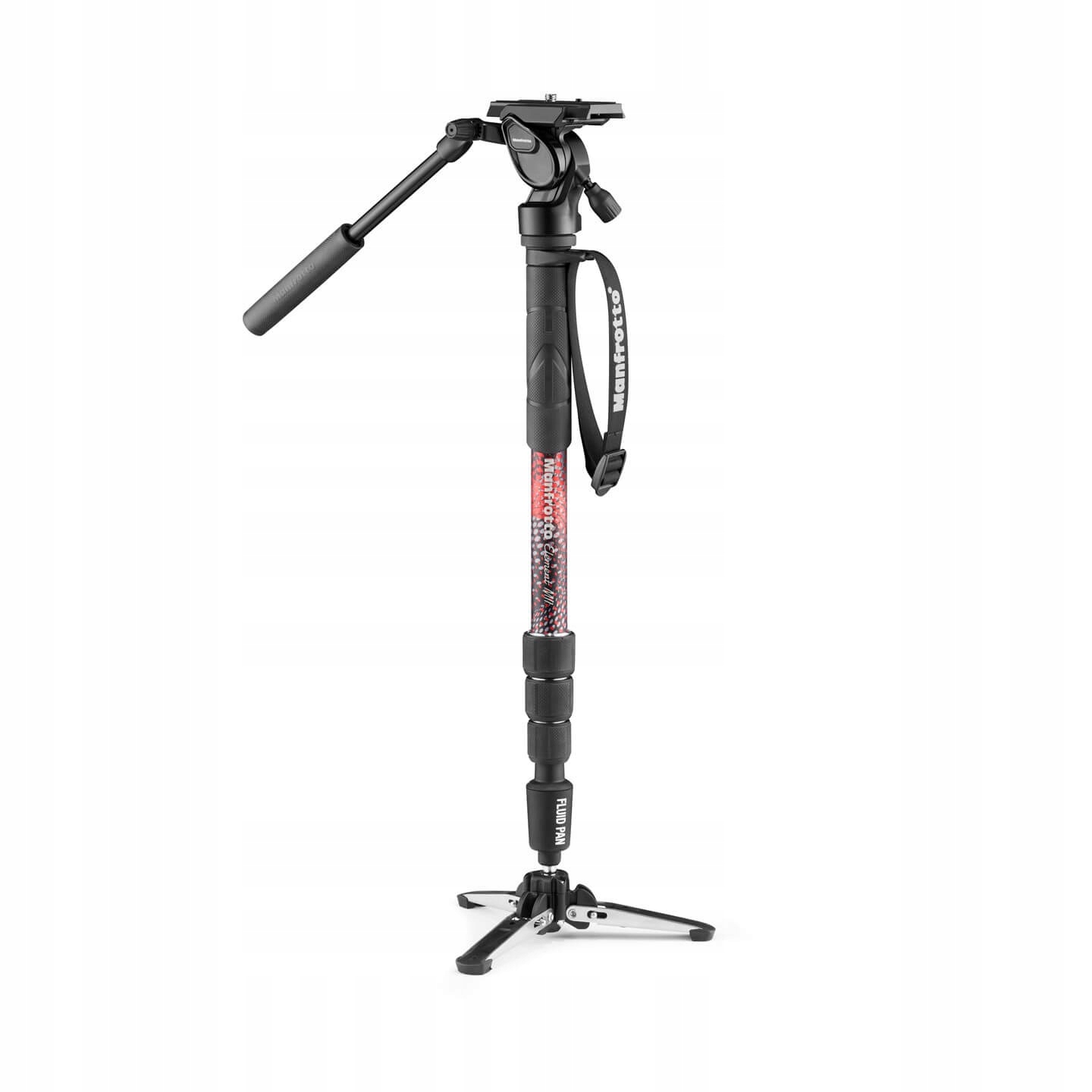 Manfrotto MVMELMIIA4LIVE Element MII Video monopod s hlavicí