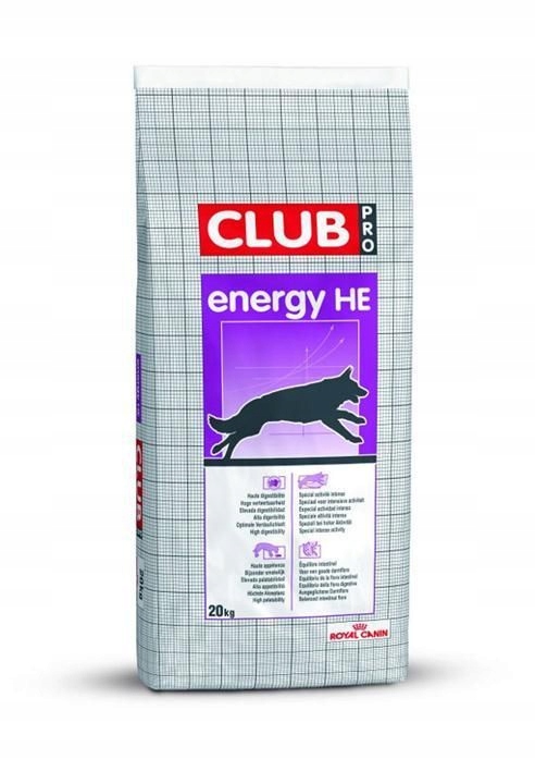 Krmivo pro psy Royal Canin Club Energy He 20 kg