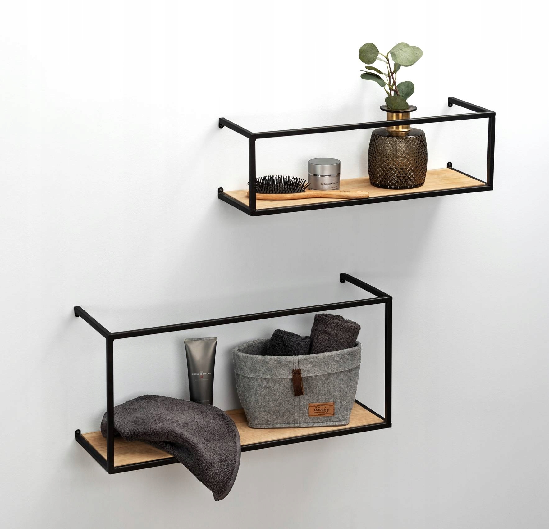 Półka LOFT metal Wenko 55 x 20 cm czarna EAN (GTIN) 4008838338070