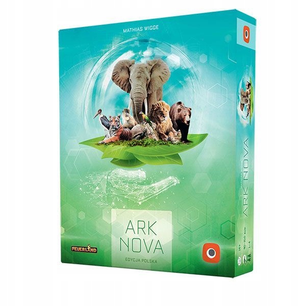 Ark Nova Gra planszowa Euro Zbuduj Zoo Portal Games