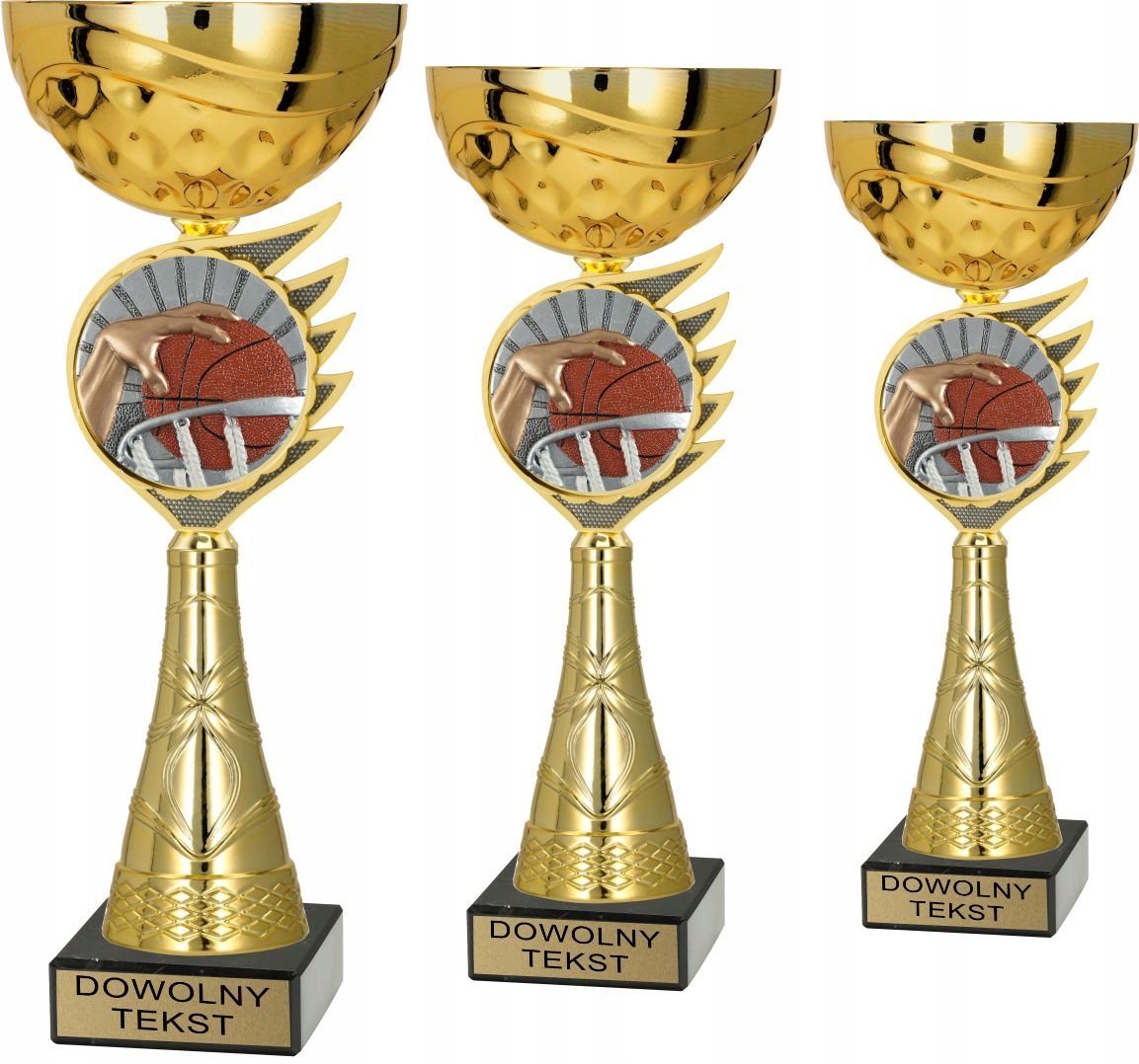 Sada pohárů Basketbal 31.5/ 28,5/ 25,5 cm Sada pohárů Basketbal