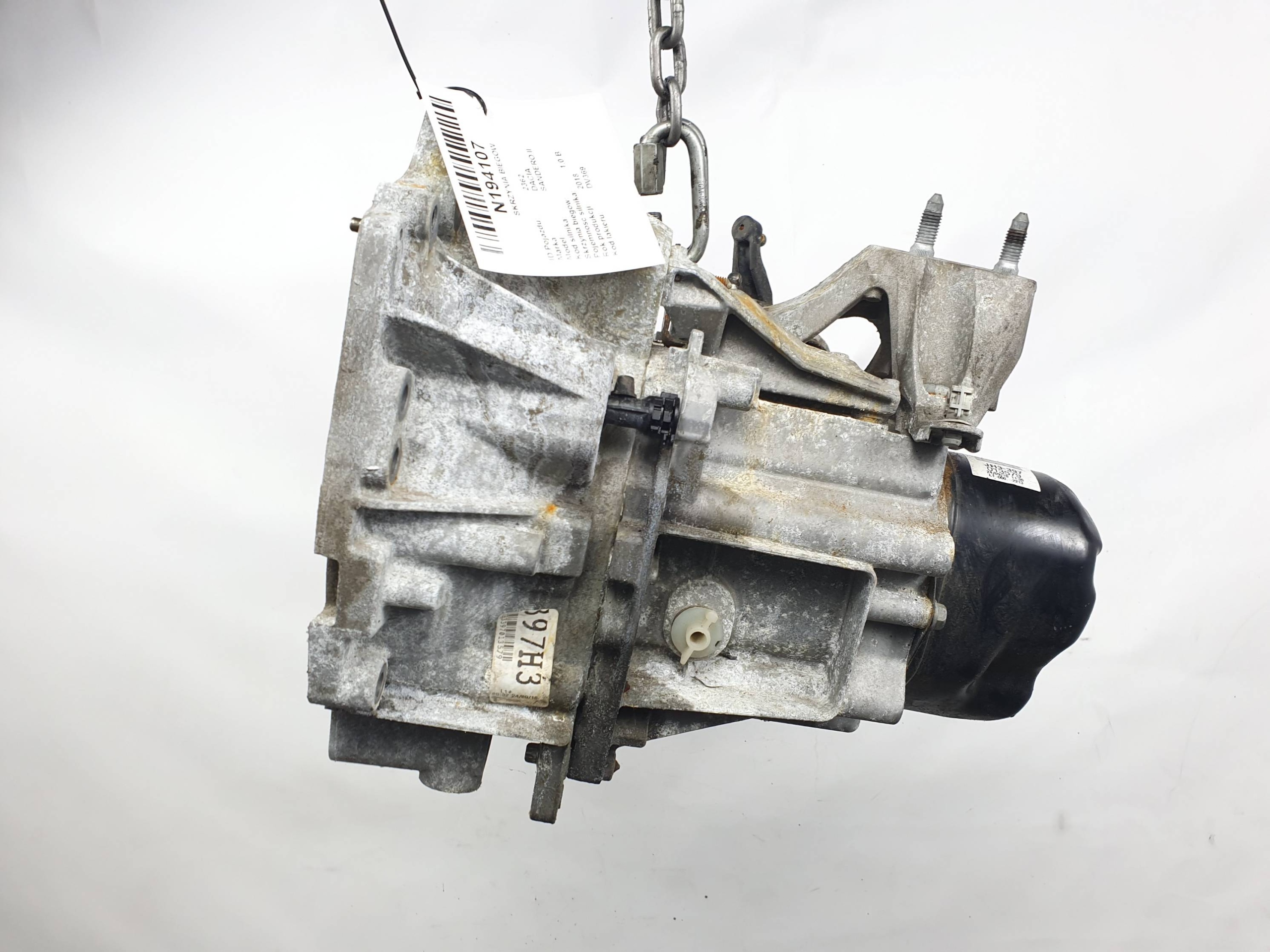 Getriebe JH3397 1.0 TCE 73 KM DACIA SANDERO II