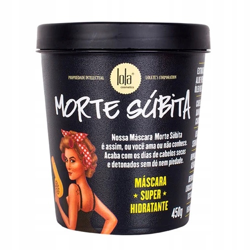 Lola Cosmetics Morte Subita maska na vlasy 450 g
