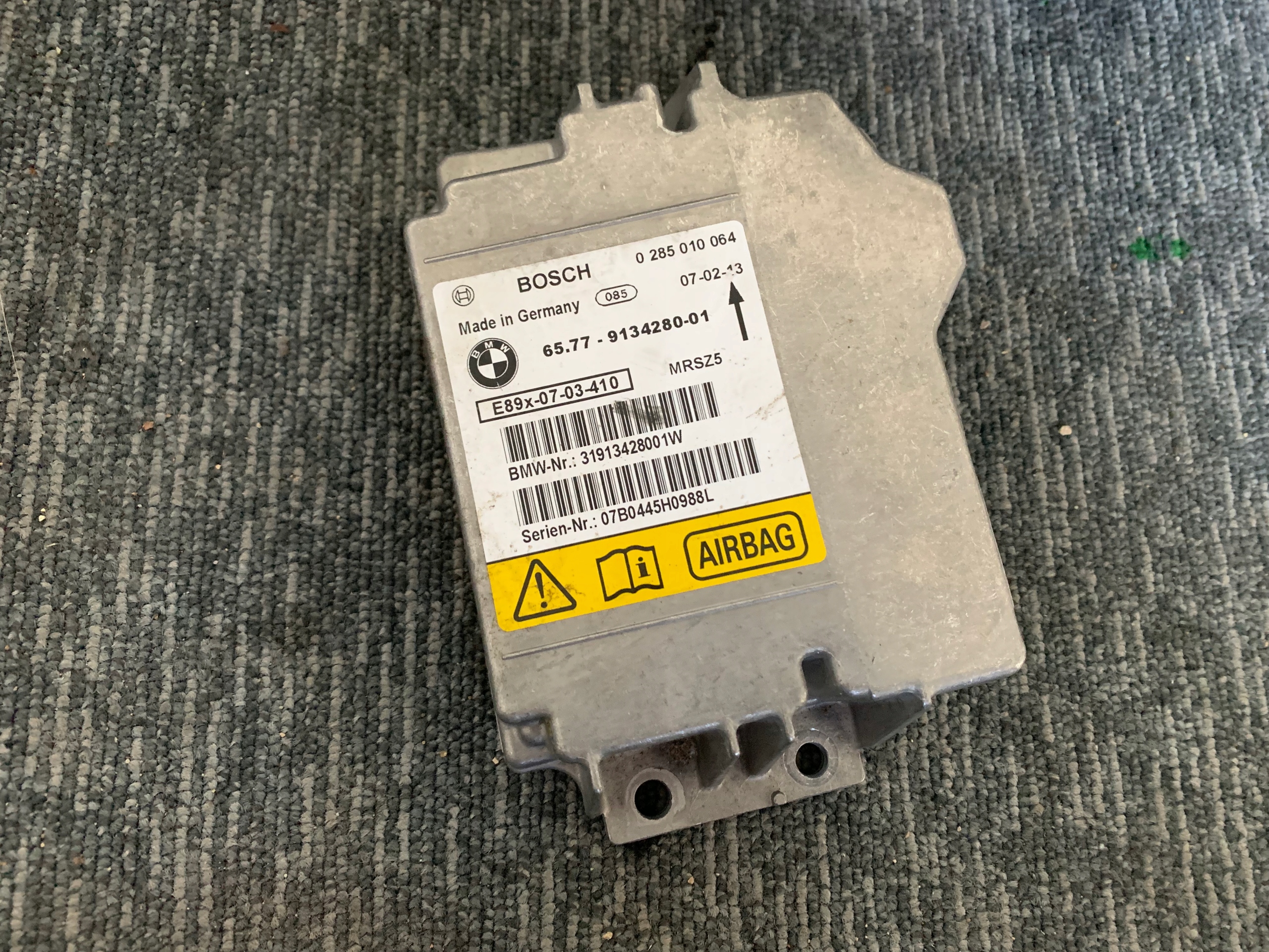 BMW серия 1 120d E87 E81 2006r торпеда Подушки безопасности