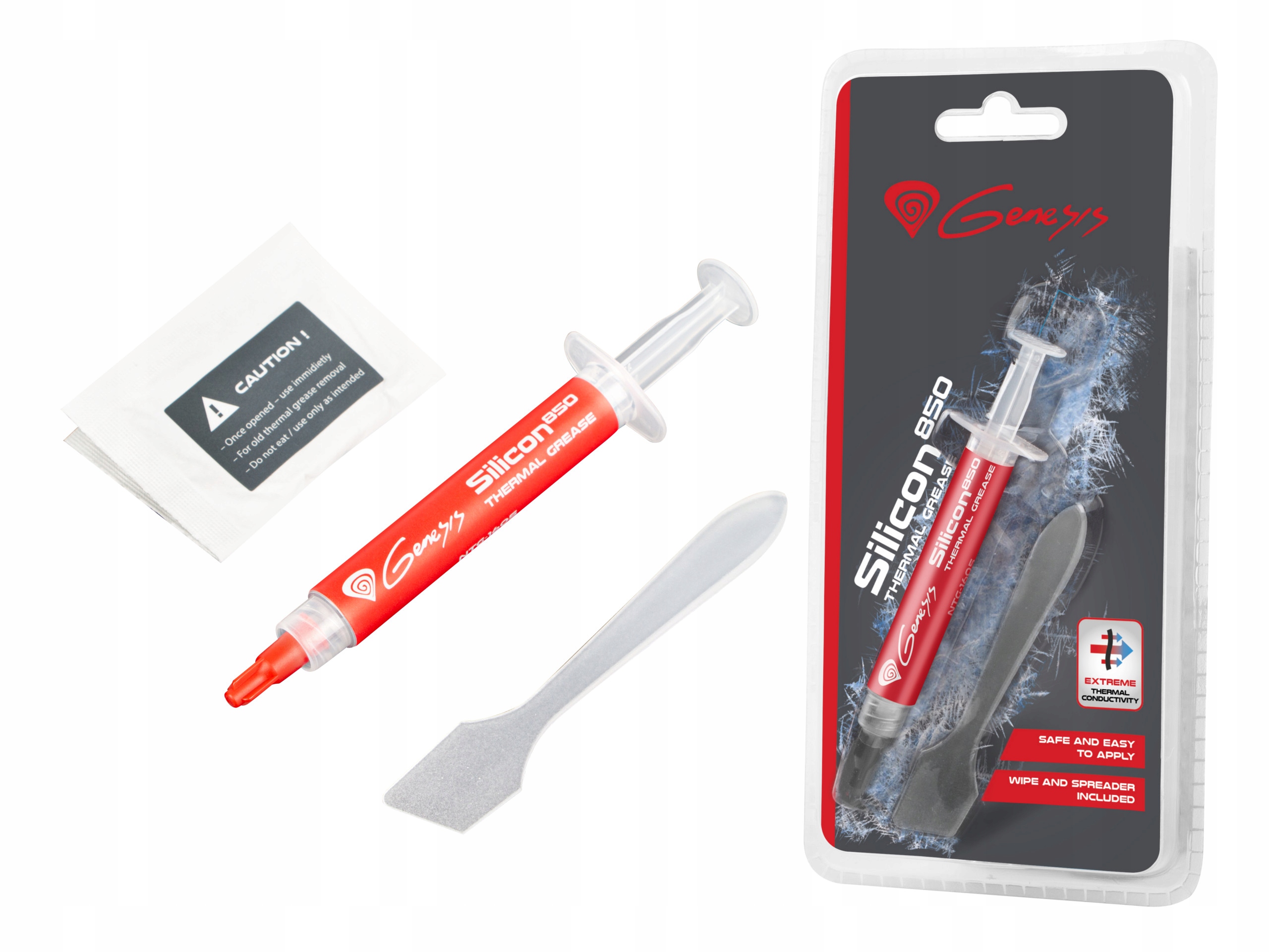 

Pasta termoprzewodząca Genesis Silicon 850 2g