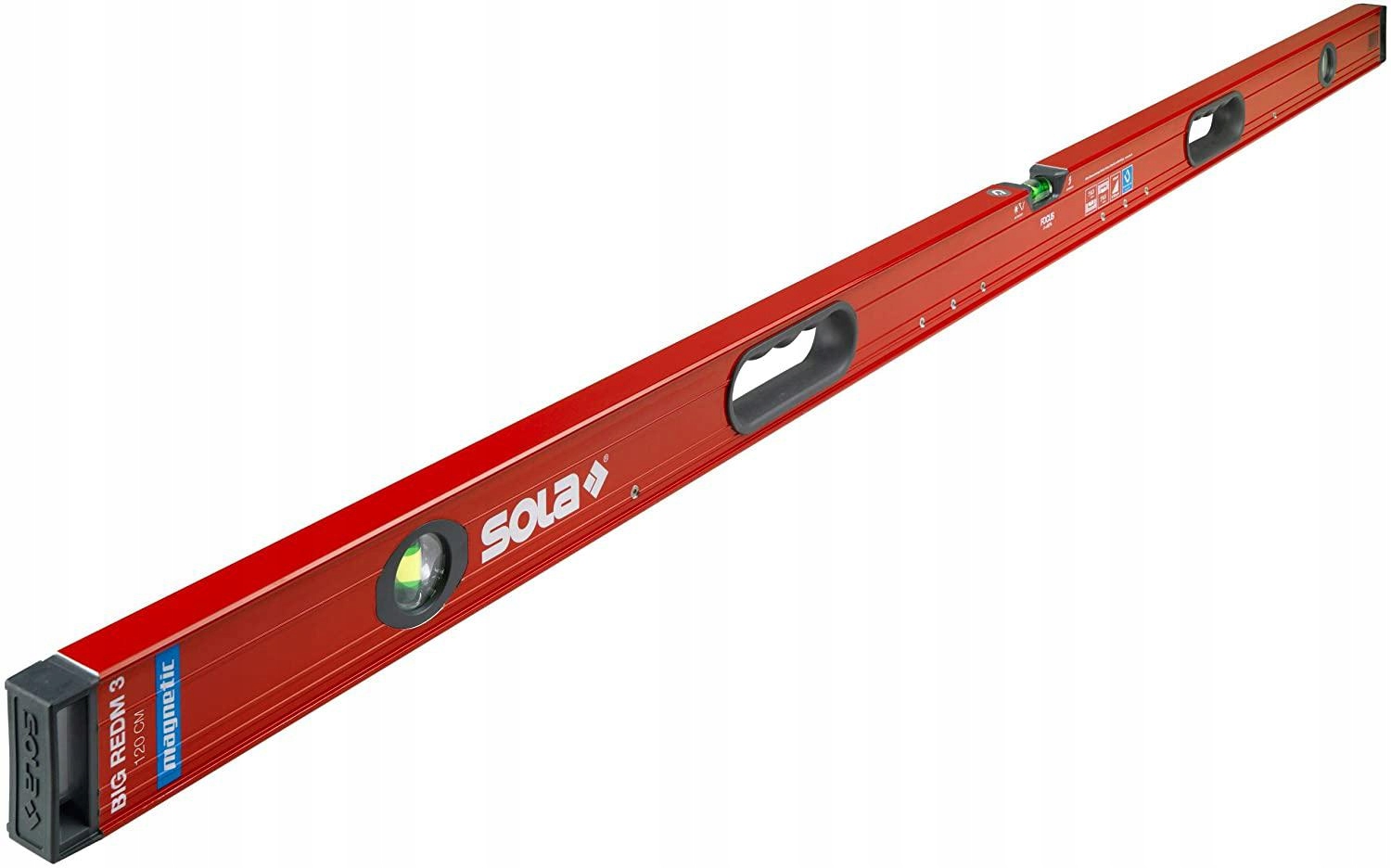 Sola Magnetická Vodováha Big Redm 3 120 cm 0,3 mm