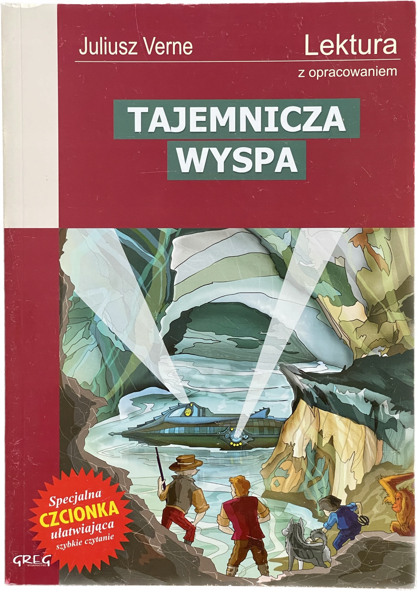 Tajemnicza wyspa Lektura Z Opracowaniem Verne