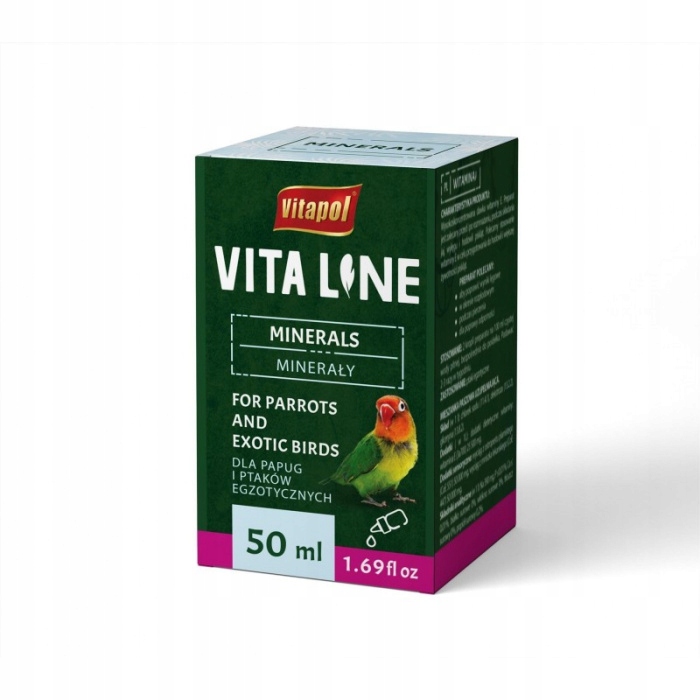 Levně Vitamíny Vitapol Vitaline pro exotické ptáky Vitapol 50 ml