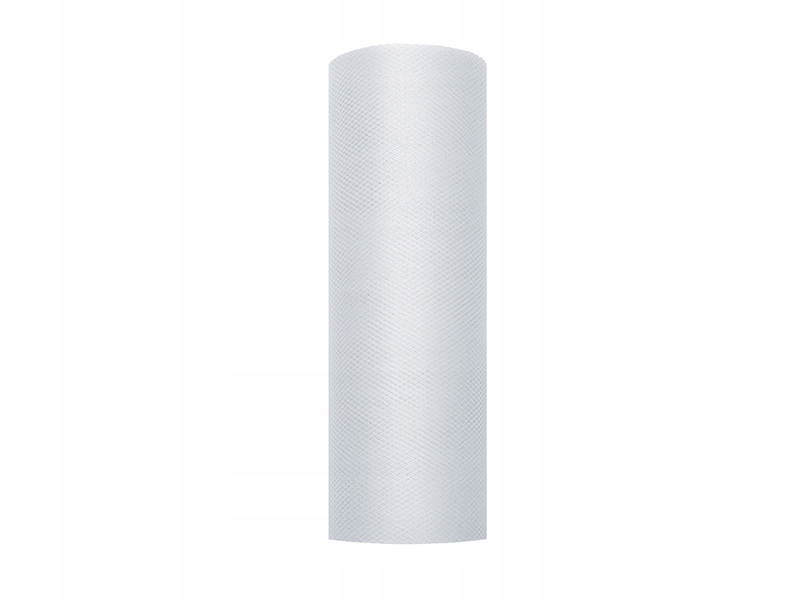 

Tiul Do Dekoracji Ślubnych Szary Jasny - 30cm