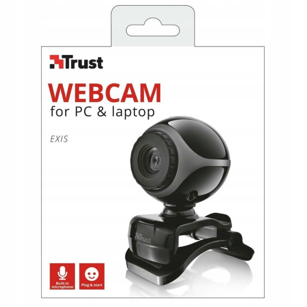 TRUST KAMERA INTERNETOWA PC&LAPTOP KAMERKA EXIS Model Exis