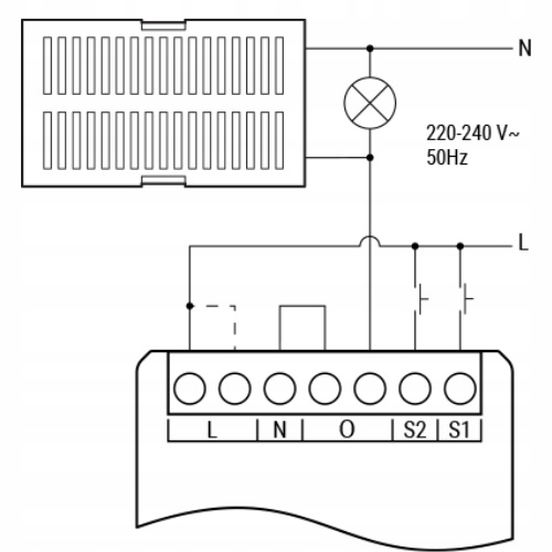 SHELLY Bypass for Dimmer Gen3 Obejście do modułu sterowania jasnością oświetlenia — 5