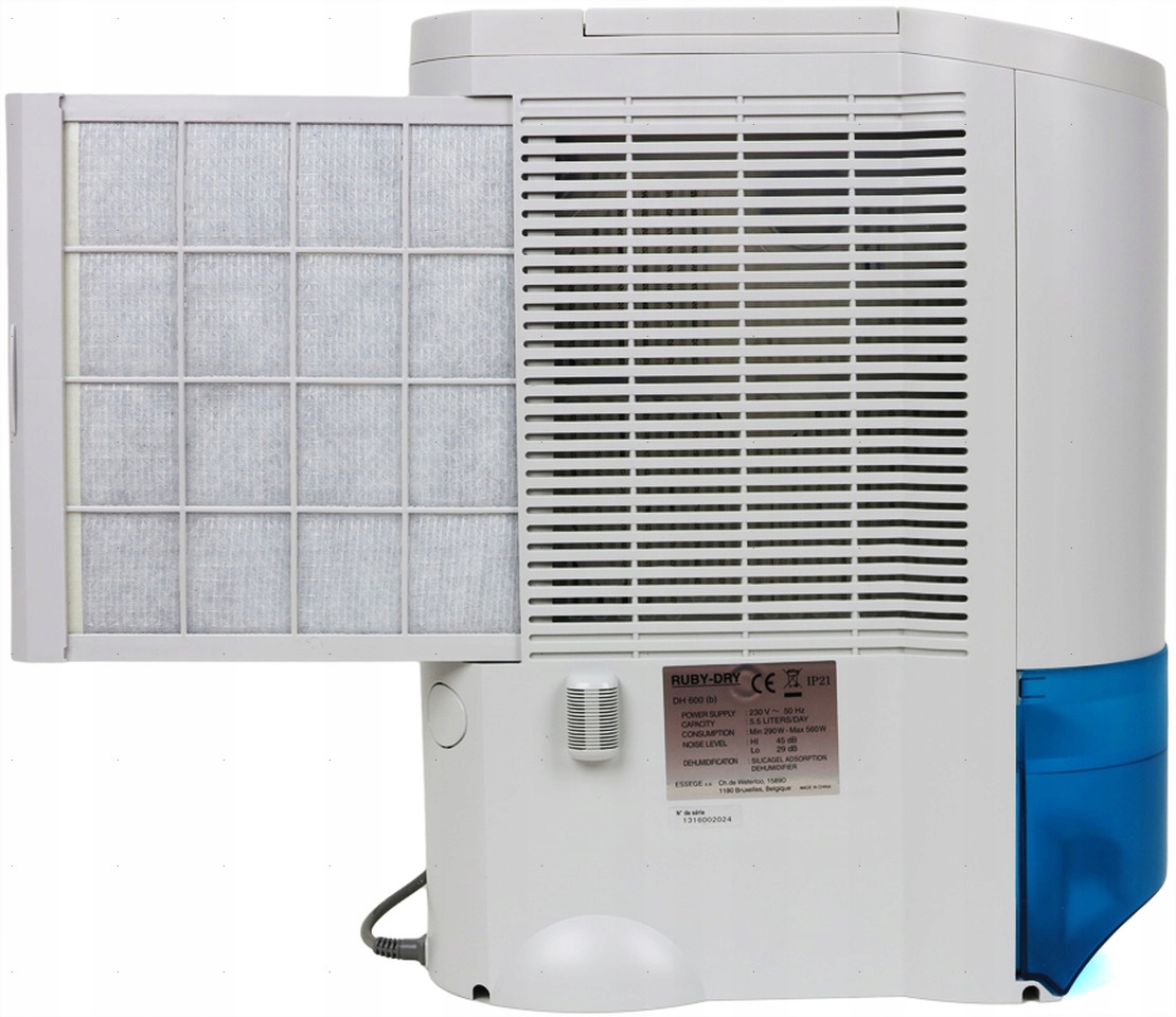 OSUSZACZ POWIETRZA RUBY DRY DH600 Długość 20 cm