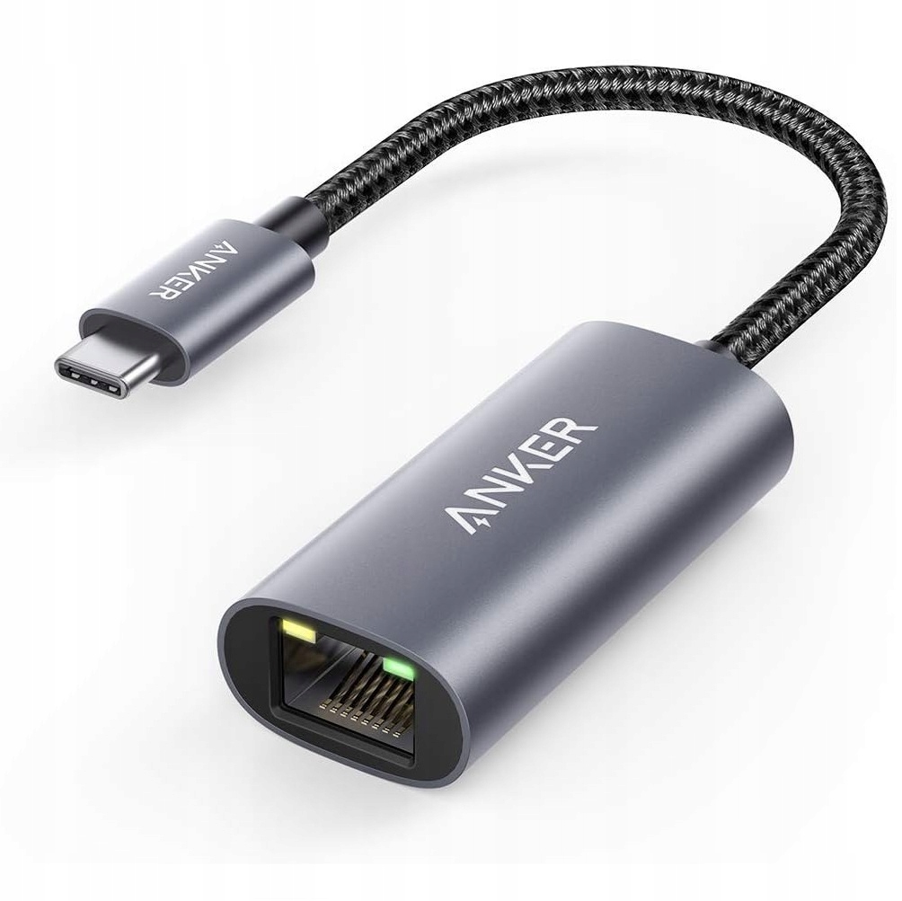 Anker PowerExpand Adapter Adapter USB-C na Gigabit Ethernet 1 Gb/s RJ45
