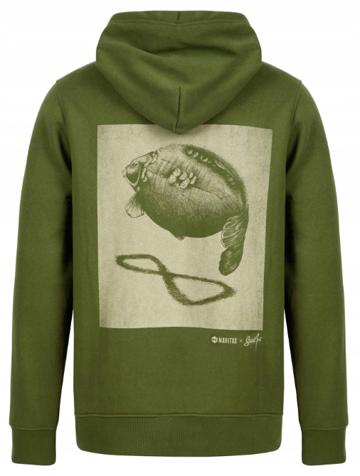 Bluza z kapturem STANNART SHADOW GREEN NAVITAS 3XL