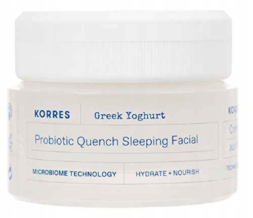 Korres Hydratační Noční Krém S Probiotiky Řecký Jogurt (probiotic Qu