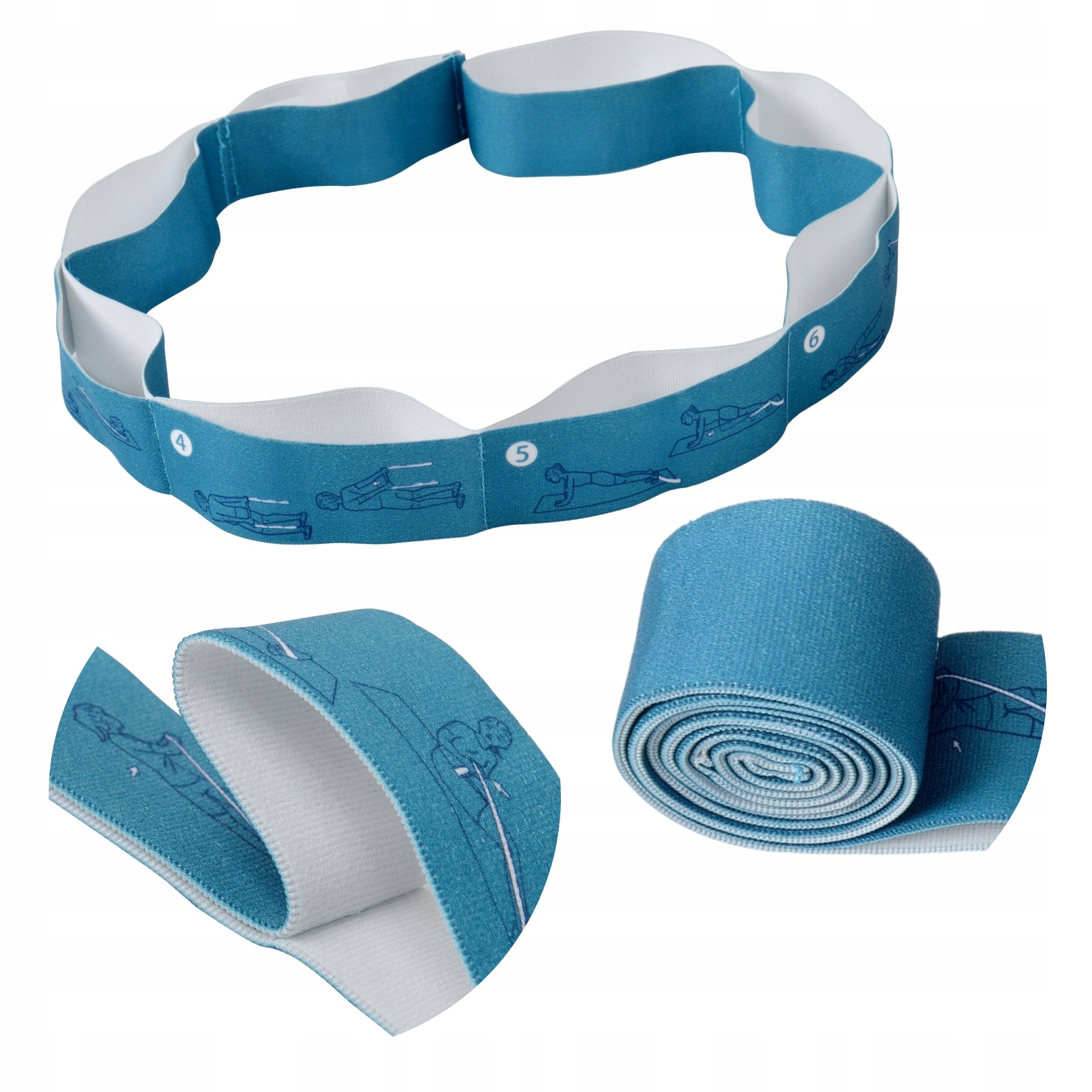 

Guma do ćwiczeń taśma Majestic Sport Yoga Band
