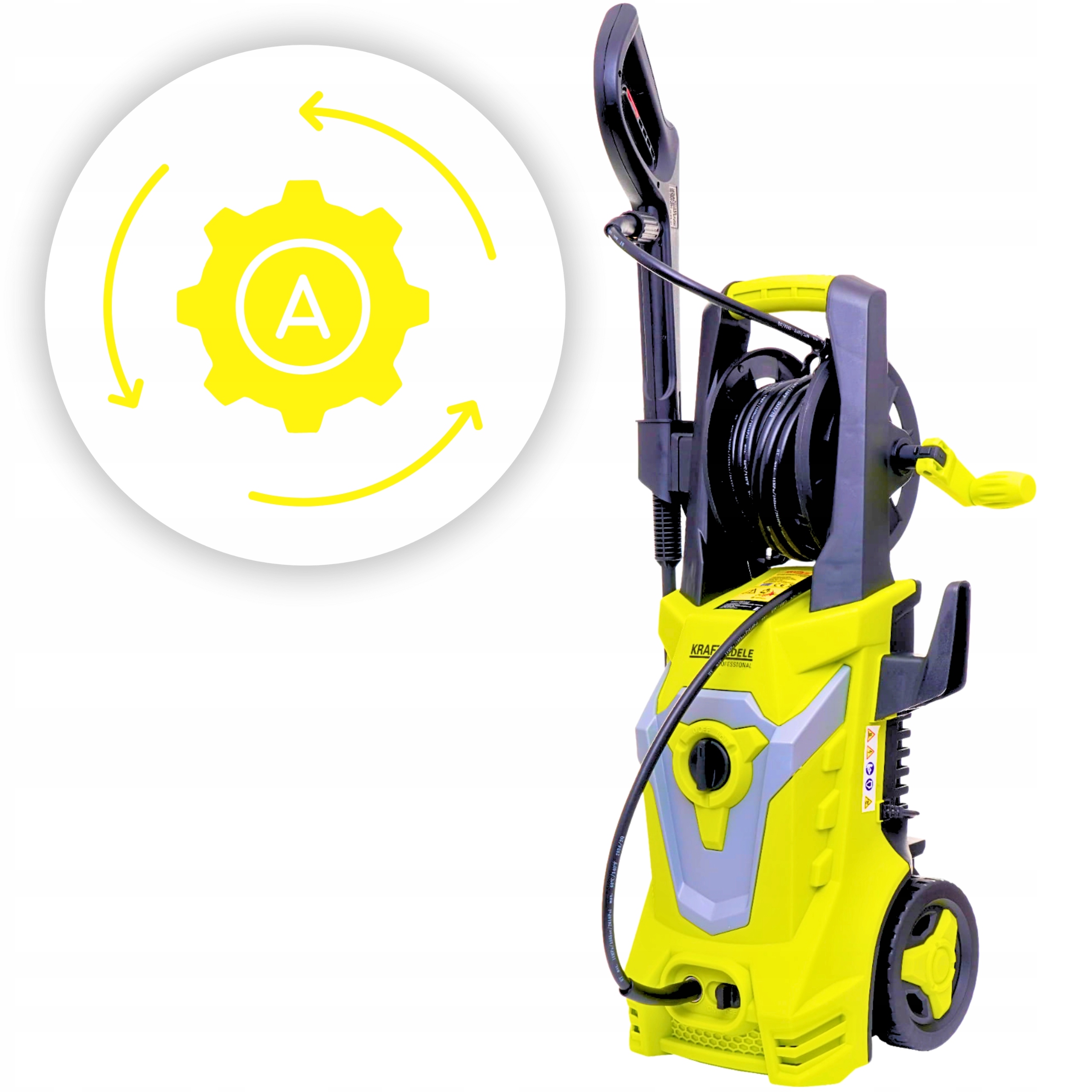 MYJKA CIŚNIENIOWA SAMOSSĄCA 280 BAR INDUKCJA ZESTAW PŁYN KARCHER XL 2800W Marka Kraft&Dele