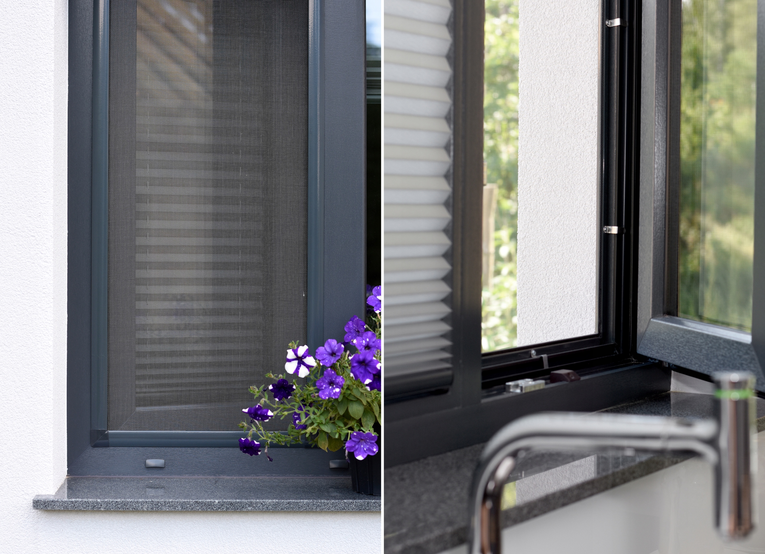 MOSKITIERA OKIENNA siatka DREWNOPODOBNY PROFIL Rodzaj do okna na metry