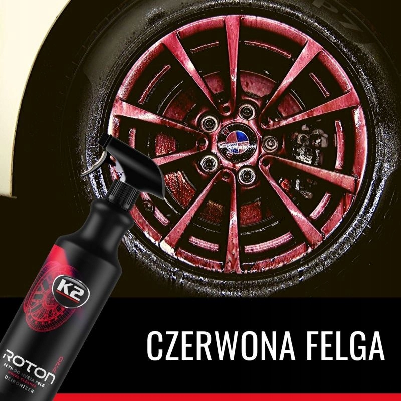 GRATISY# K2 ROTON PRO do felg i kołpaków czerwona felga 1L Numer katalogowy producenta D1001