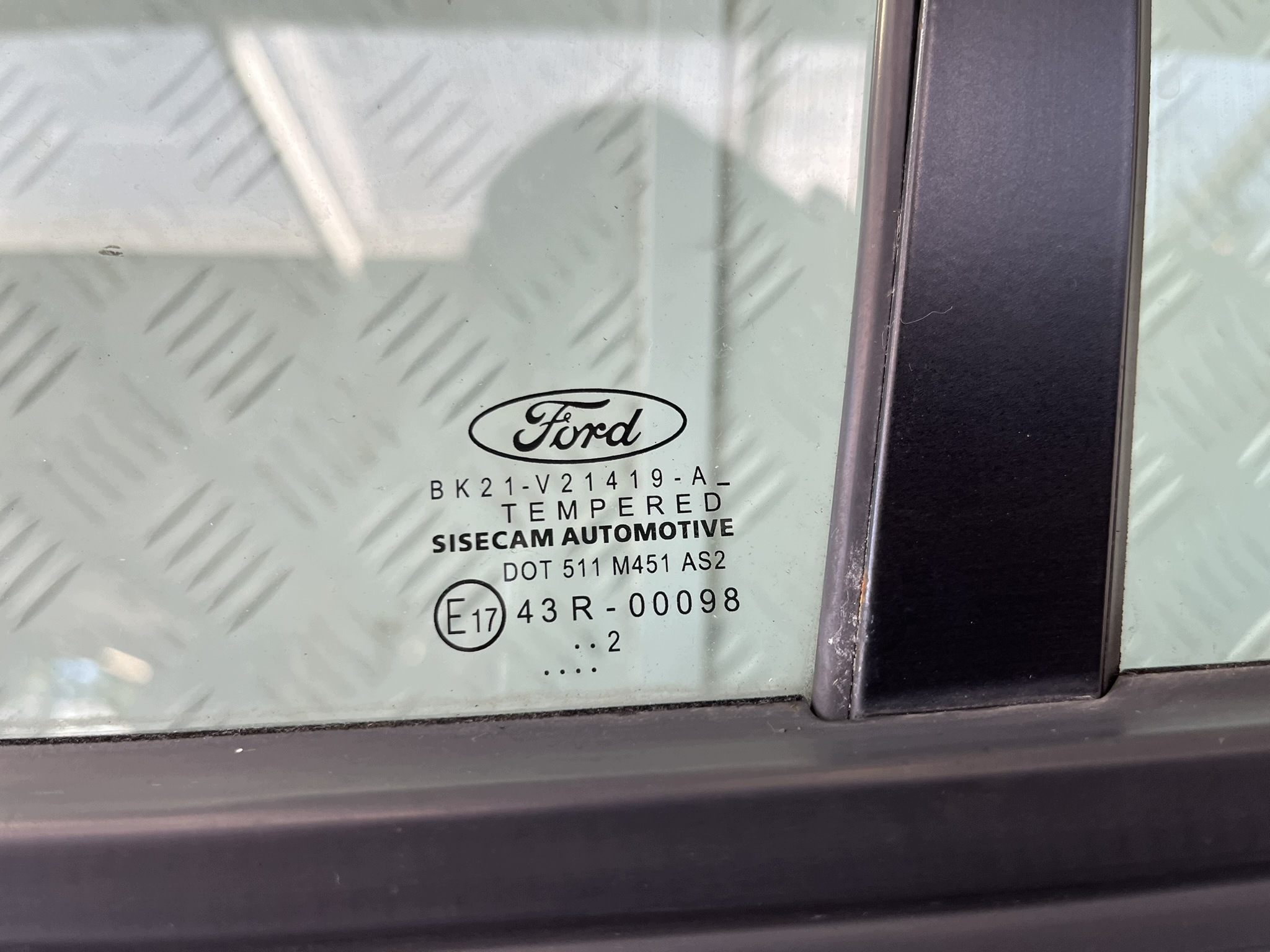 FORD TRANSIT CUSTOM 16-22 door front left front colour AMAZON GREY