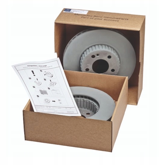 Kotouče Mercedes Přední E W213 C W205 2x A0004212512