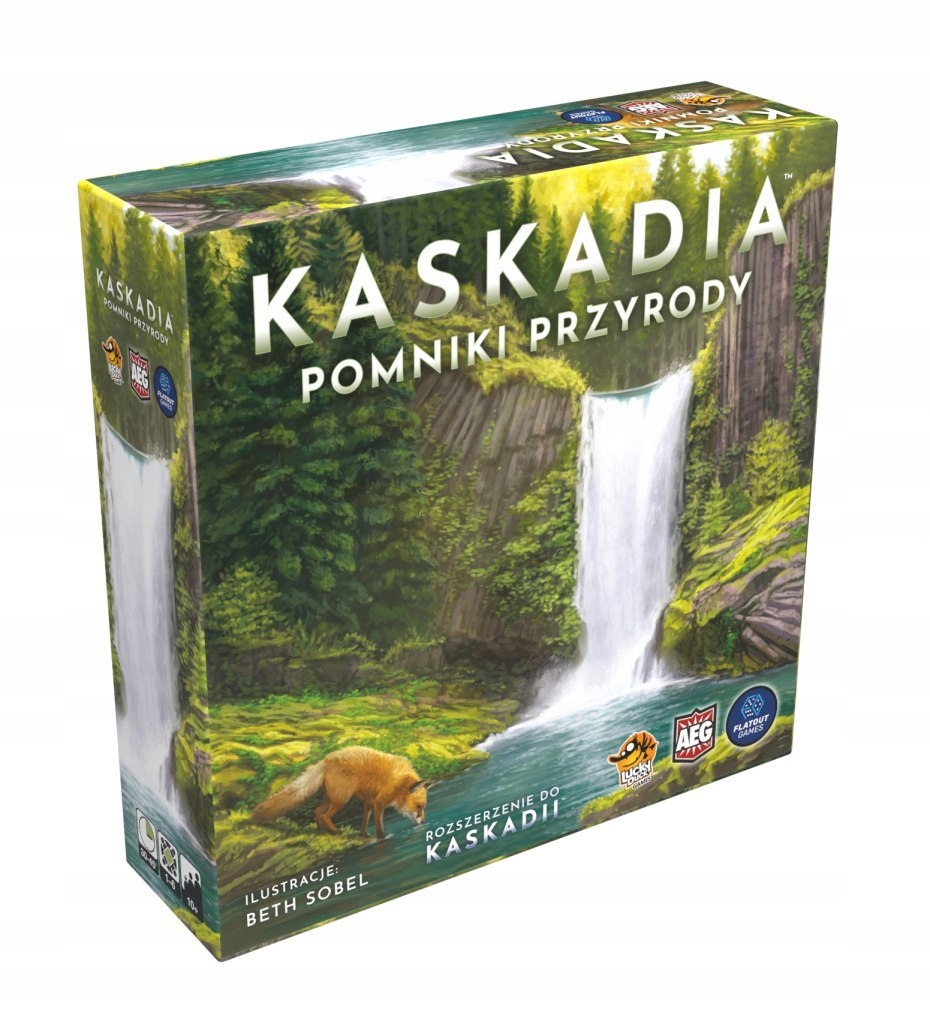 Gra Kaskadia: Pomniki Przyrody Lucky Duck Games