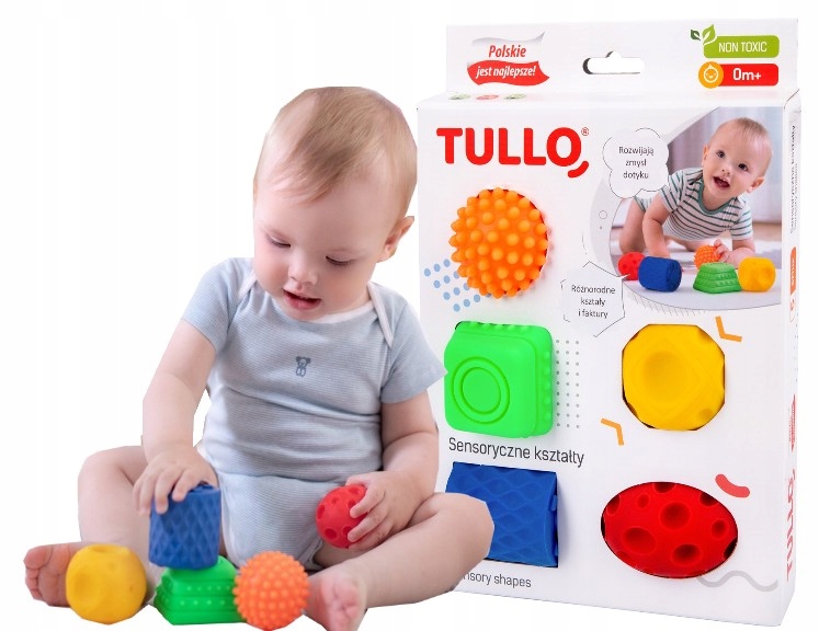 

Tullo Piłki Piłęczki Sensoryczne maluch +0 mc 421