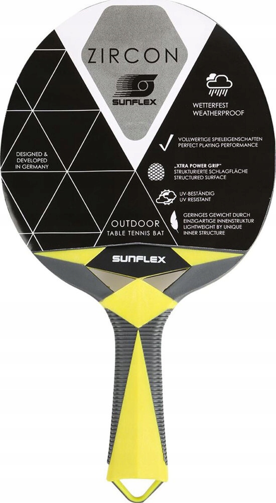 Pálka Na Stolní Tenis Ping-pong Sunflex Outdoor Zircon 10211