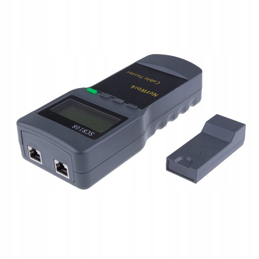TESTER OKABLOWANIA SIECI LAN LCD SC 8108 RJ45 BNC Marka bez marki