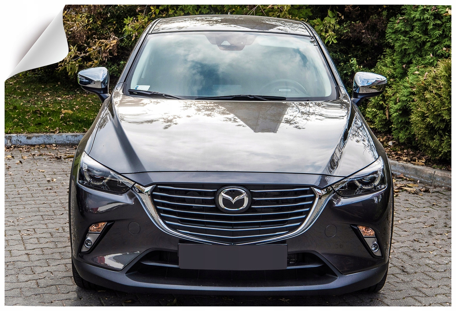 MAZDA CX 3 2016 NAKLADKI NA LUSTERKA Weight with packaging 2 kg