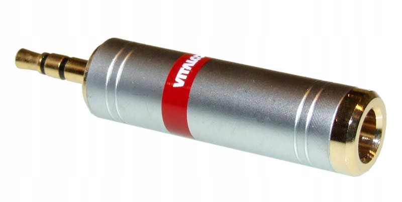 Adapter JACK 3.5/wt-6.3/gn STEREO HQ VITALCO