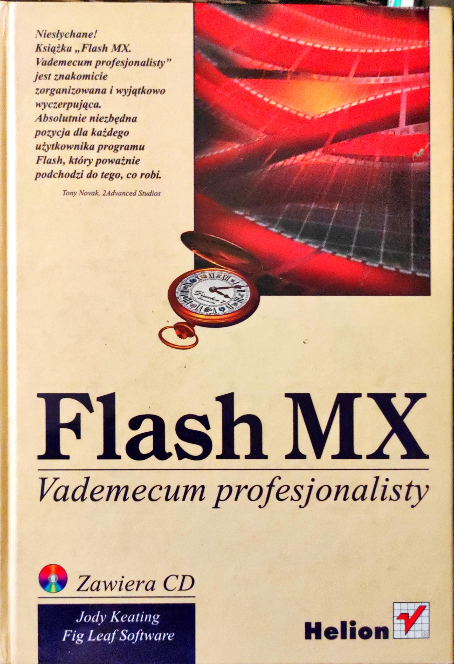 FLASH MX VADEMECUM PROFESJONALISTY JODY KEATING