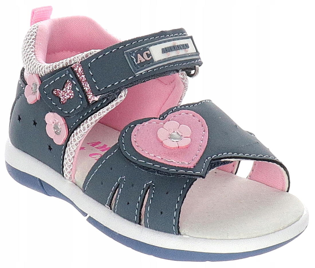 

American Club Sandały Sandałki Obuwie Letnie R. 21