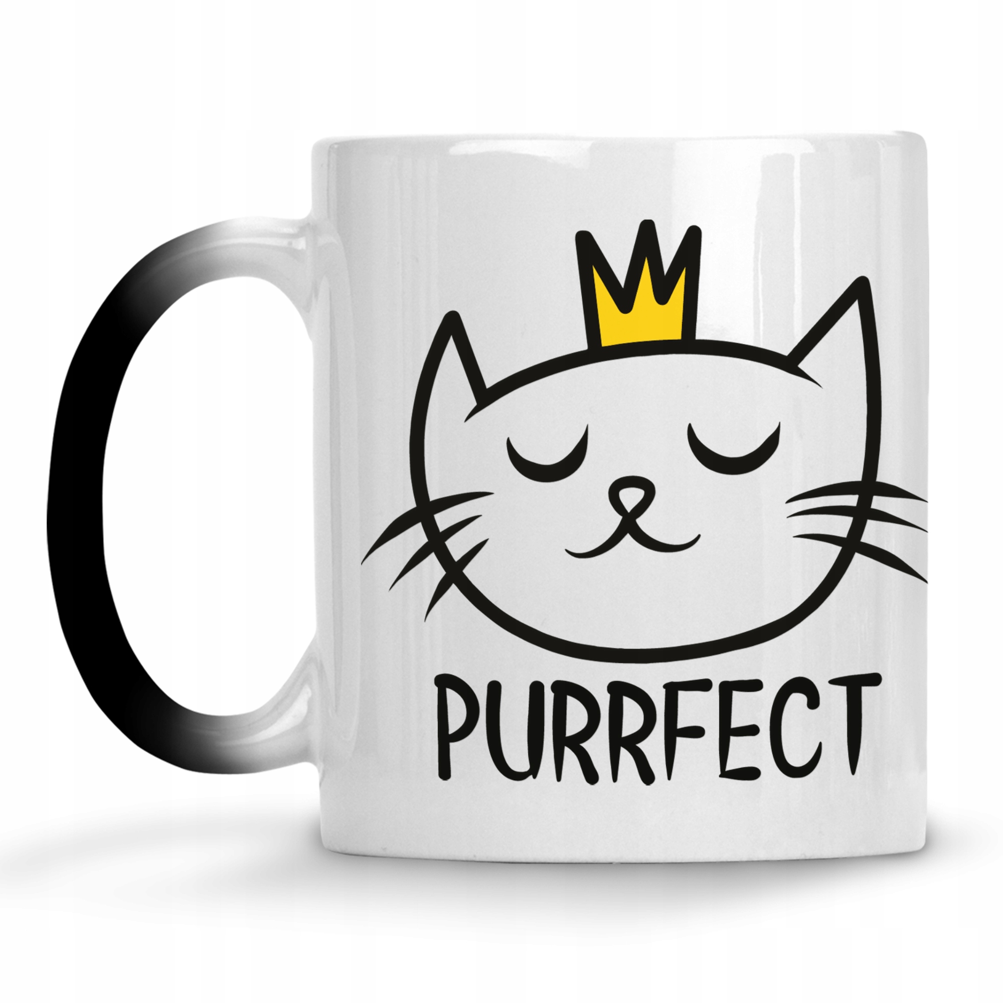 

Kubek Magiczny Purrfect Miłośnik Kotów Korona