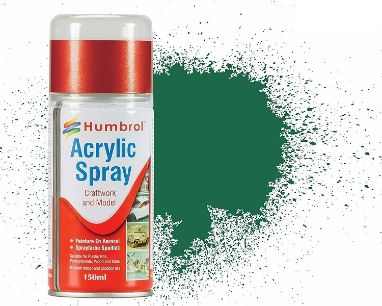 Humbrol AD6030 Dark Green Matt nr 30 spray 150ml
