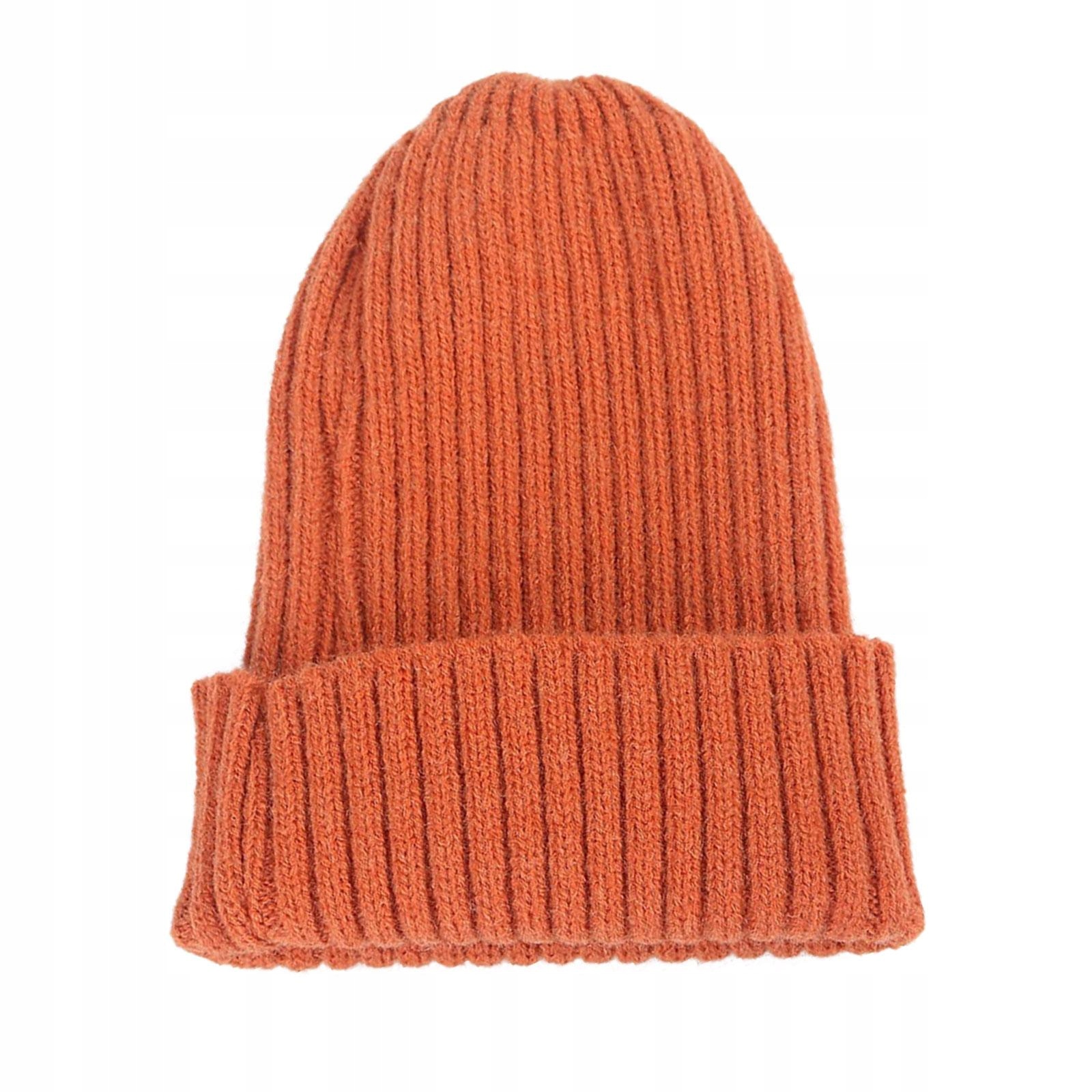 Čiapky Zimné Outdoorové čiapky Slouchy Orange