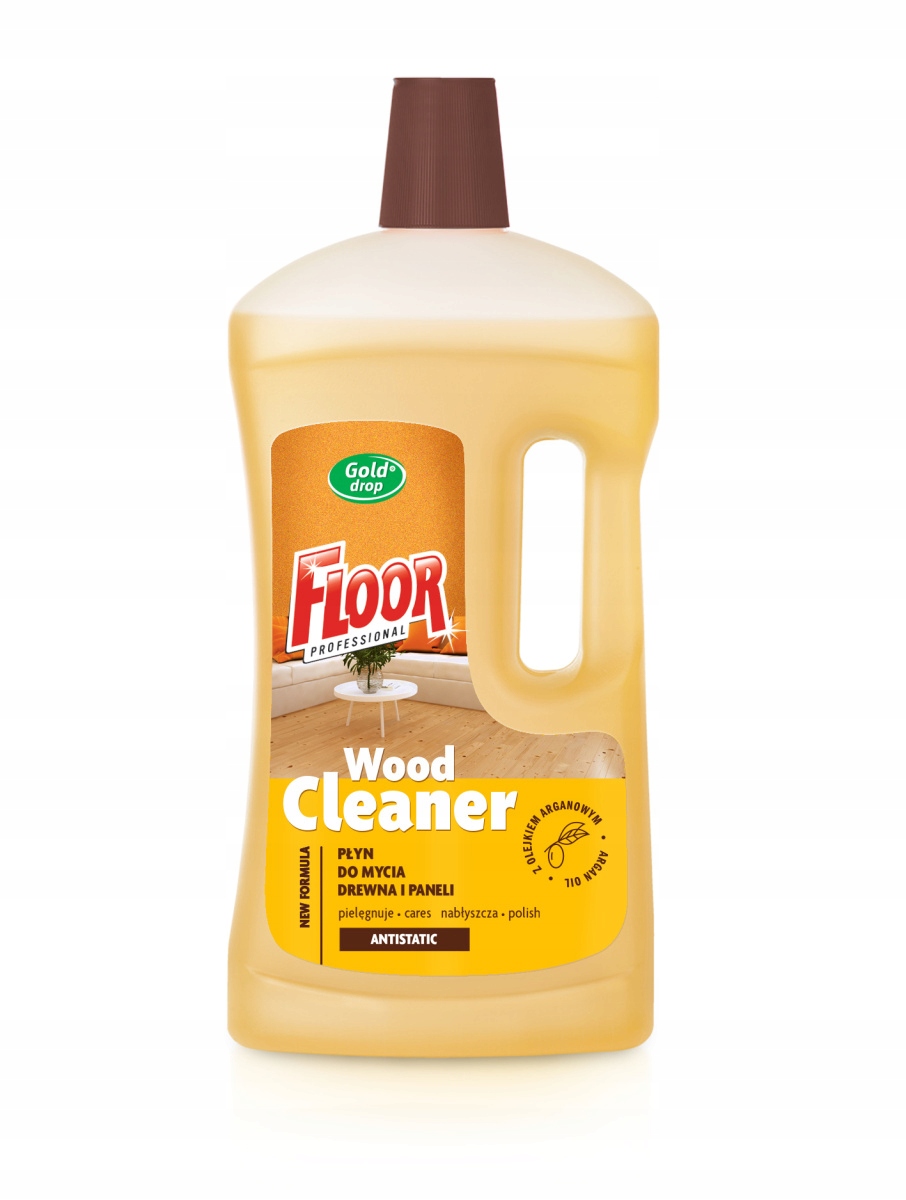 Средство для мытья деревянных полов. Floor Gold Drop.
