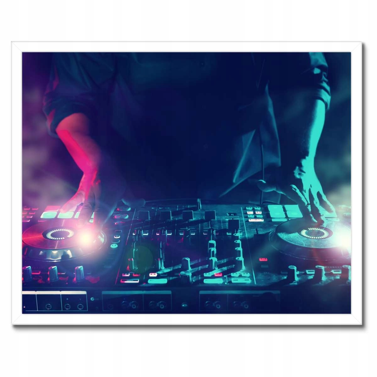 Plakáty v rámu 50x40 Dj z-edm-dance-mikser
