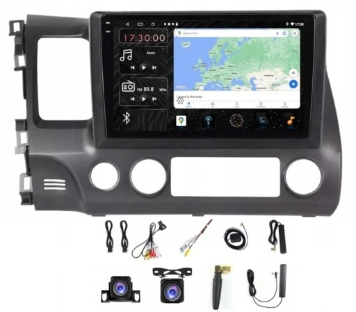 Rádio Navigácia Carplay Gps Android Honda CIVIC 2006-11 6GB 128GB Sim