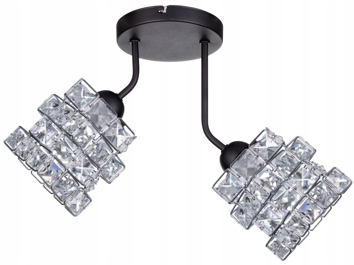 

Lampa Wisząca Plafon Sufitowa Żyrandol Kryształki